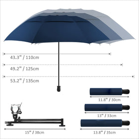 DUOUPA beach-use attachment provides quick shade on beach chairs
