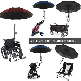 DUOUPA golf cart mount adds shade during rides and games