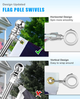 DUPKEV 304 stainless steel carabiner offers rust resistance.