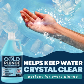 Durabasics easy pour application cleaner simplifies weekly maintenance for cold plunges.