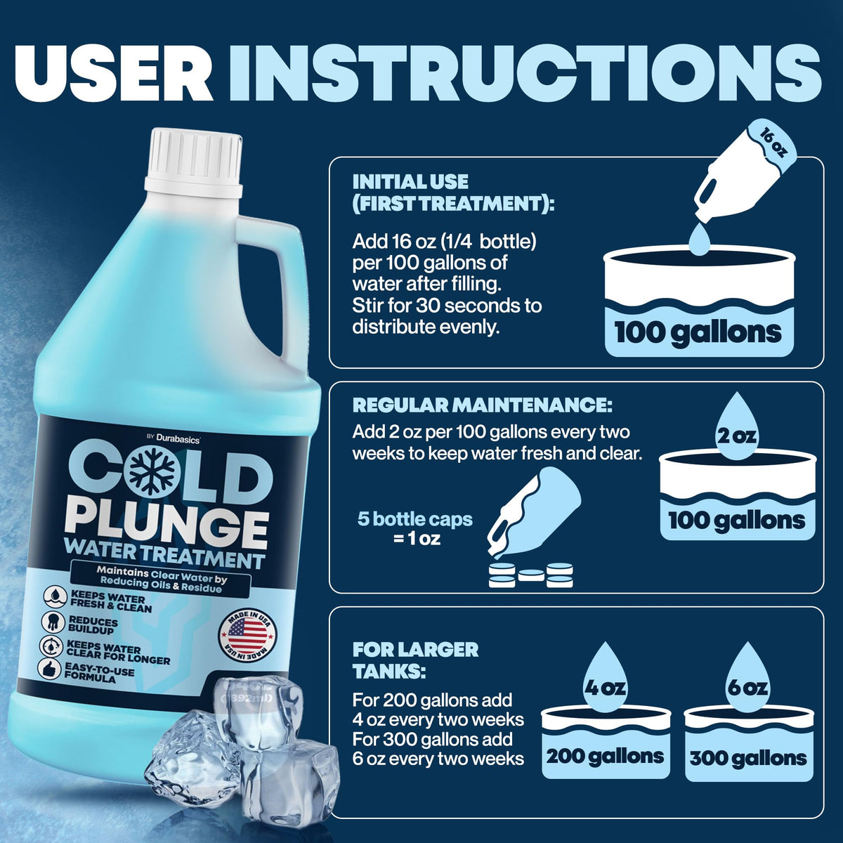 Durabasics scent-free odor control helps create a fresher feel without strong smells.