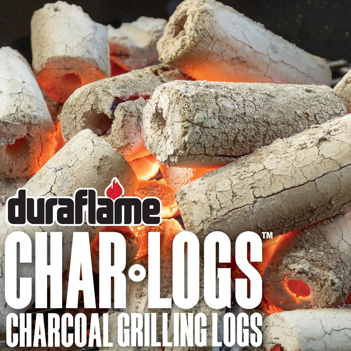 Oak and hickory blend in Duraflame Char-Logs for rich aroma