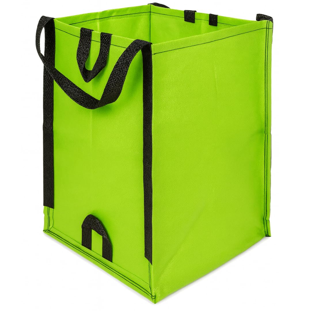 DURASACK heavy-duty bag self-standing image showing upright design for easy loading and reuse