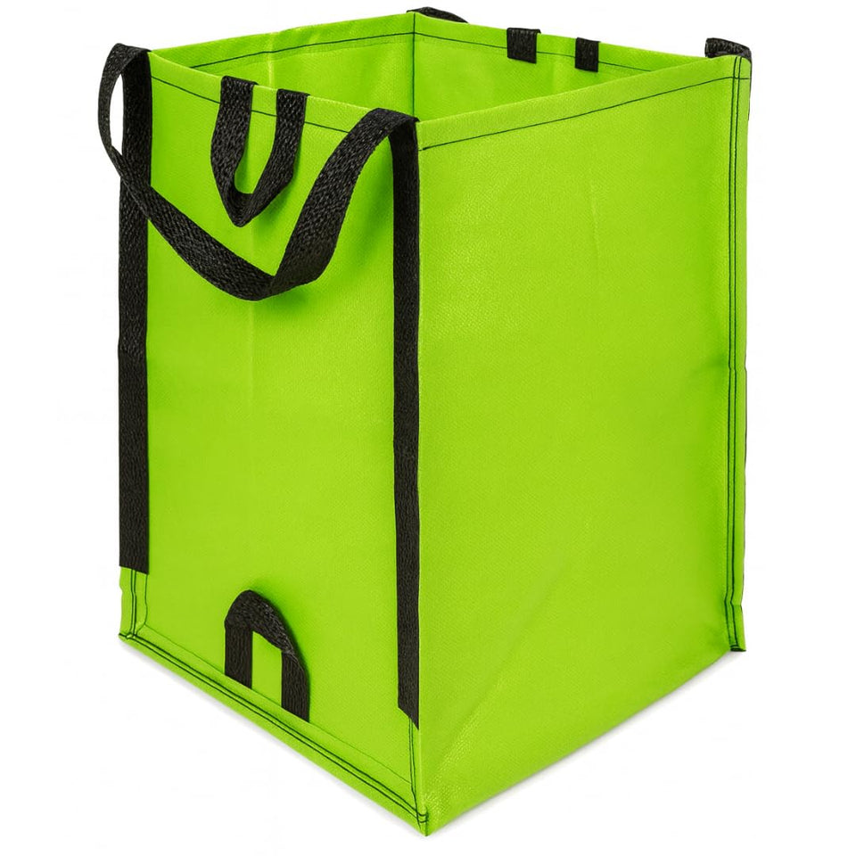 DURASACK heavy-duty bag self-standing image showing upright design for easy loading and reuse