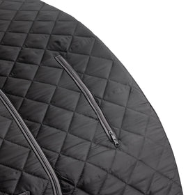 Durasage sauna tent uses heat-insulated fabric for durable construction.