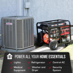 Push-button electric start on DS13000MX enables quick starts during outages.