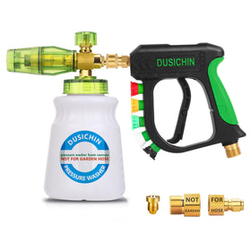 DUSICHIN foam cannon with 1L bottle for thick car wash foam.