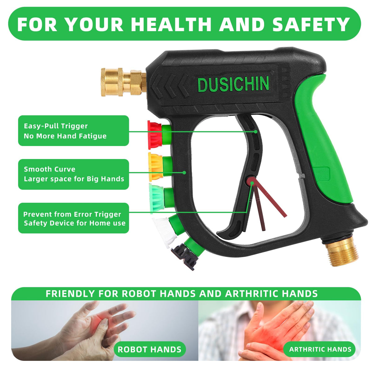DUSICHIN heavy-duty metal foam core for durable foam spraying.