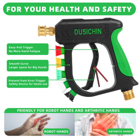 DUSICHIN heavy-duty metal foam core for durable foam spraying.