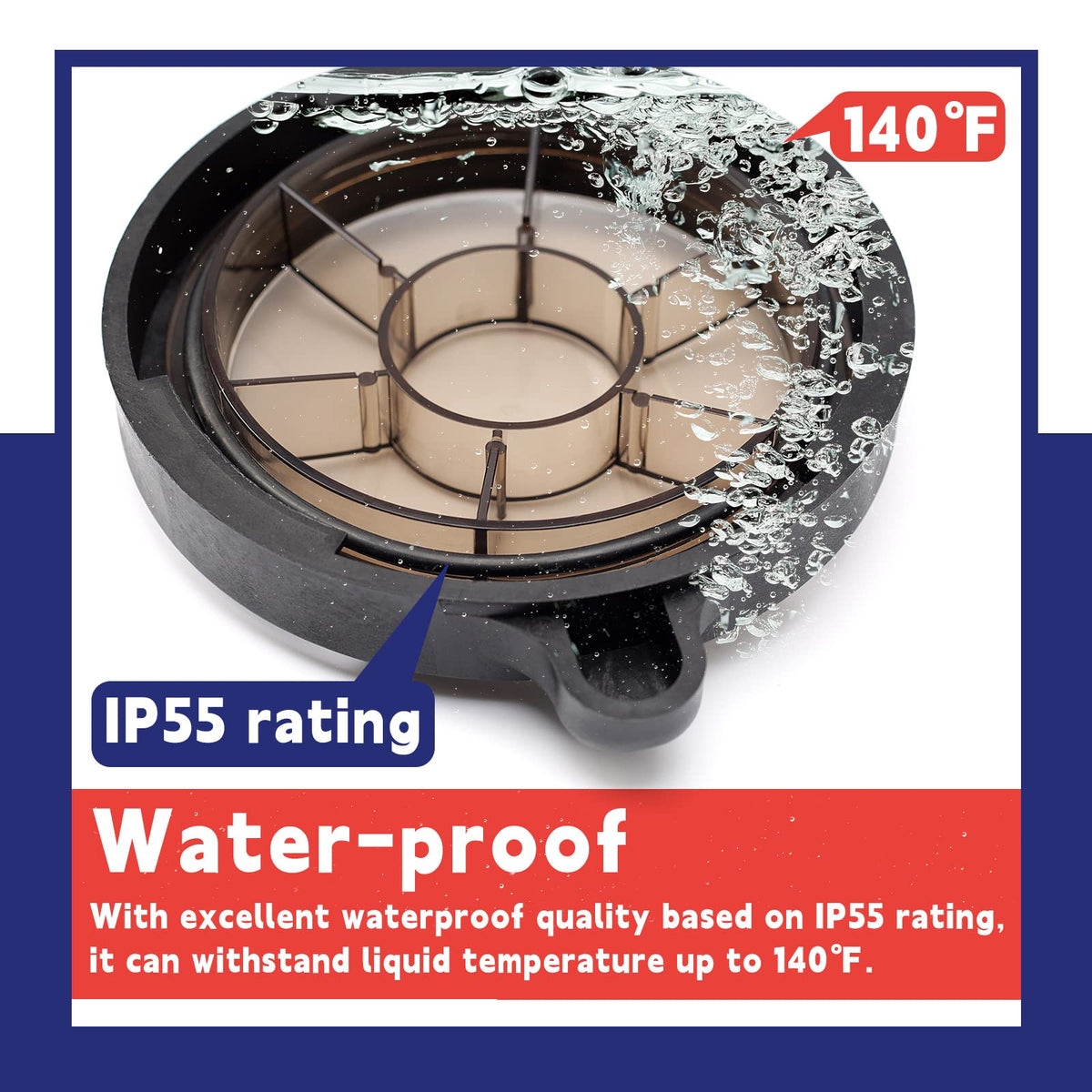 Dusledel pool pump lid compatibility with common replacement numbers listed