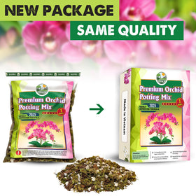 Duspro Orchid Potting Mix phytosanitary-safety close-up reflects quality control and export readiness