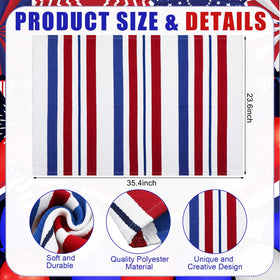 Duraaamo 4th of July front porch mat adds seasonal color