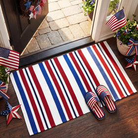 Duraaamo large 35x59 door mat fits wide entryways with bold color.