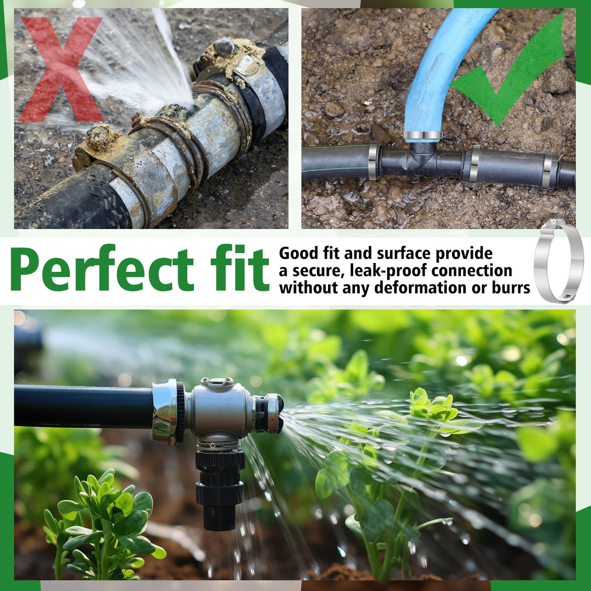 Duraaamo multiuse clamp suitable for cables, dust covers, and air filters