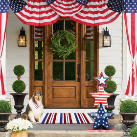 Duraaamo washable polyester doormat endures daily wear while staying vibrant