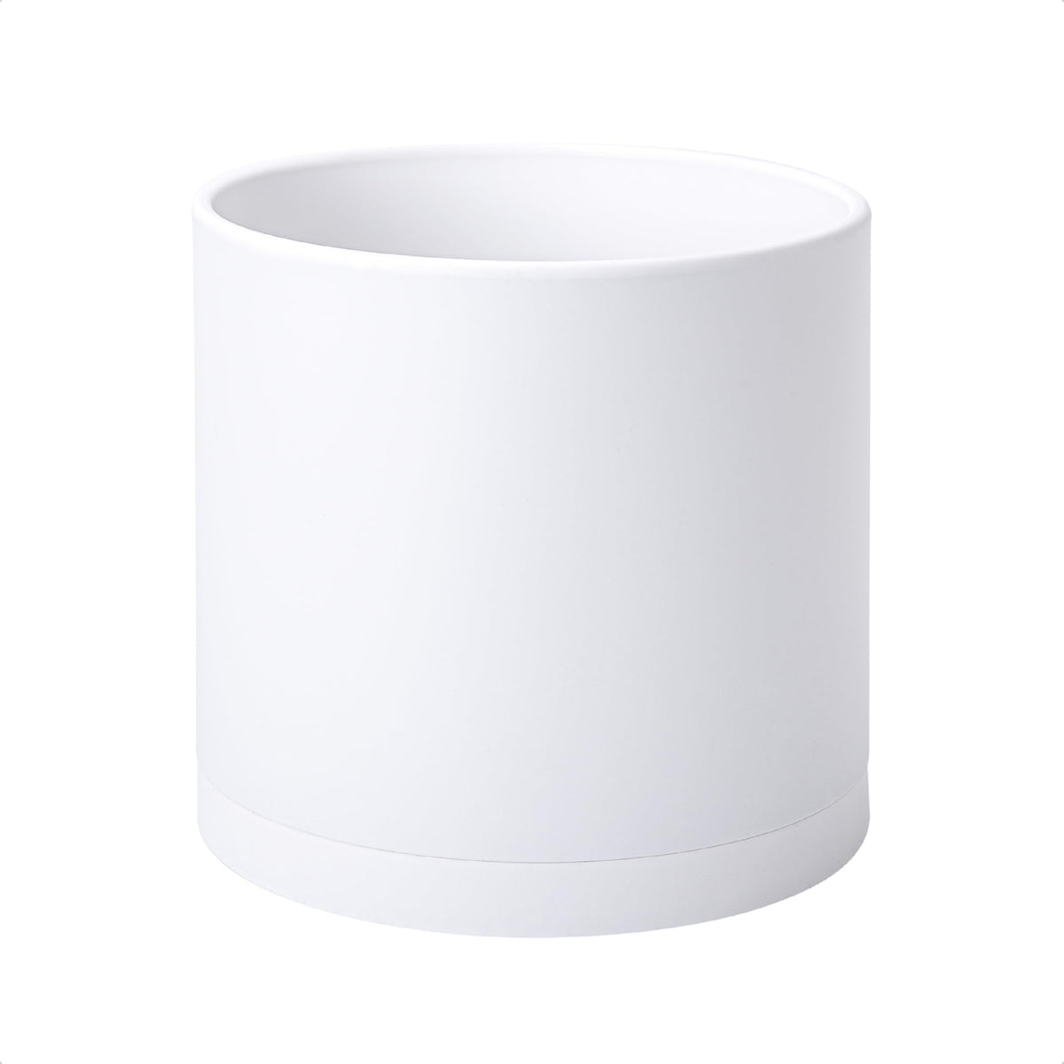 D'vine Dev 10-inch planter with drainage hole for balanced moisture.