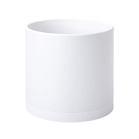 D'vine Dev 10-inch planter with drainage hole for balanced moisture.