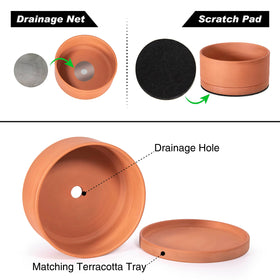 D'vine Dev saucer included image shows catch tray for tidy surfaces