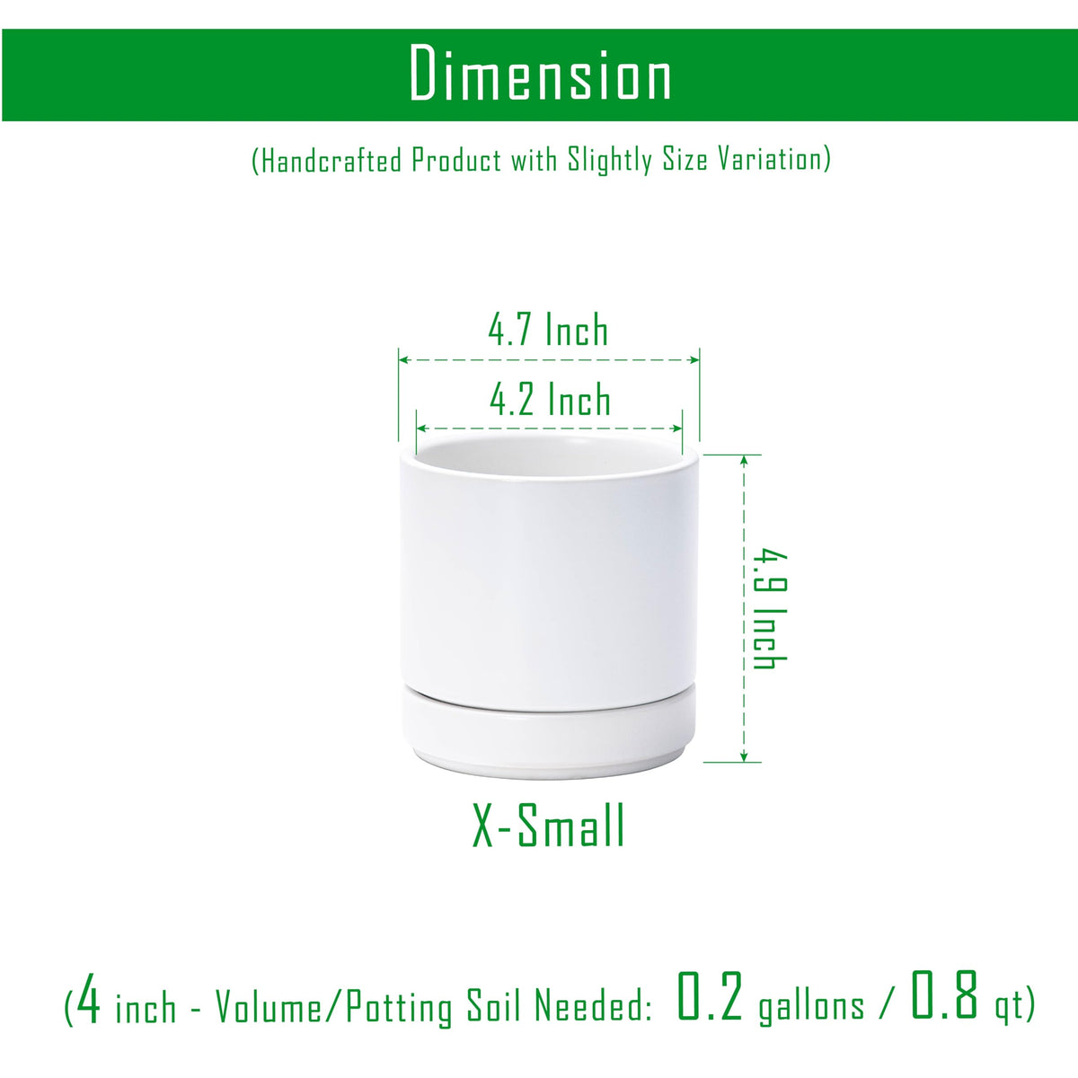 D'vine Dev ceramic pot with saucer demonstrates secure placement and neat drainage.
