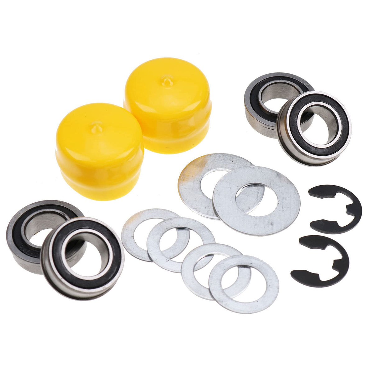 DVPARTS front wheel conversion kit main view; broad LA-series compatibility.