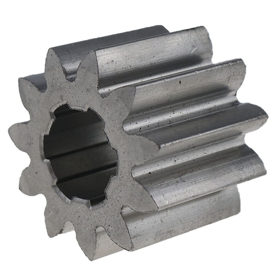 DVPARTS steering sector pinion gear front view ensures smoother steering for John Deere mowers