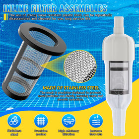 DWALE pool cleaner feed hose feed hose nuts D15 provide sturdy assembly