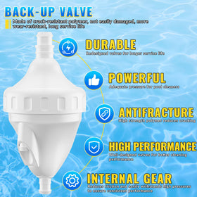 DWALE pool cleaner feed hose UWF connector ensures secure hose connections