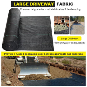 DWALE underlayment with 800 lbs tensile strength for long-lasting pathways.
