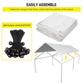 DWALE waterproof UV woven polyethylene fabric blocks rain and sun.