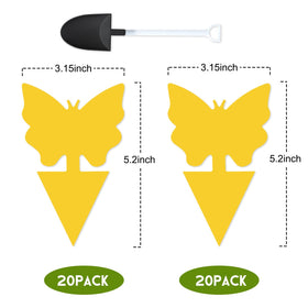 Dwcom Trap dual-sided sticky traps close-up showing strong adhesive