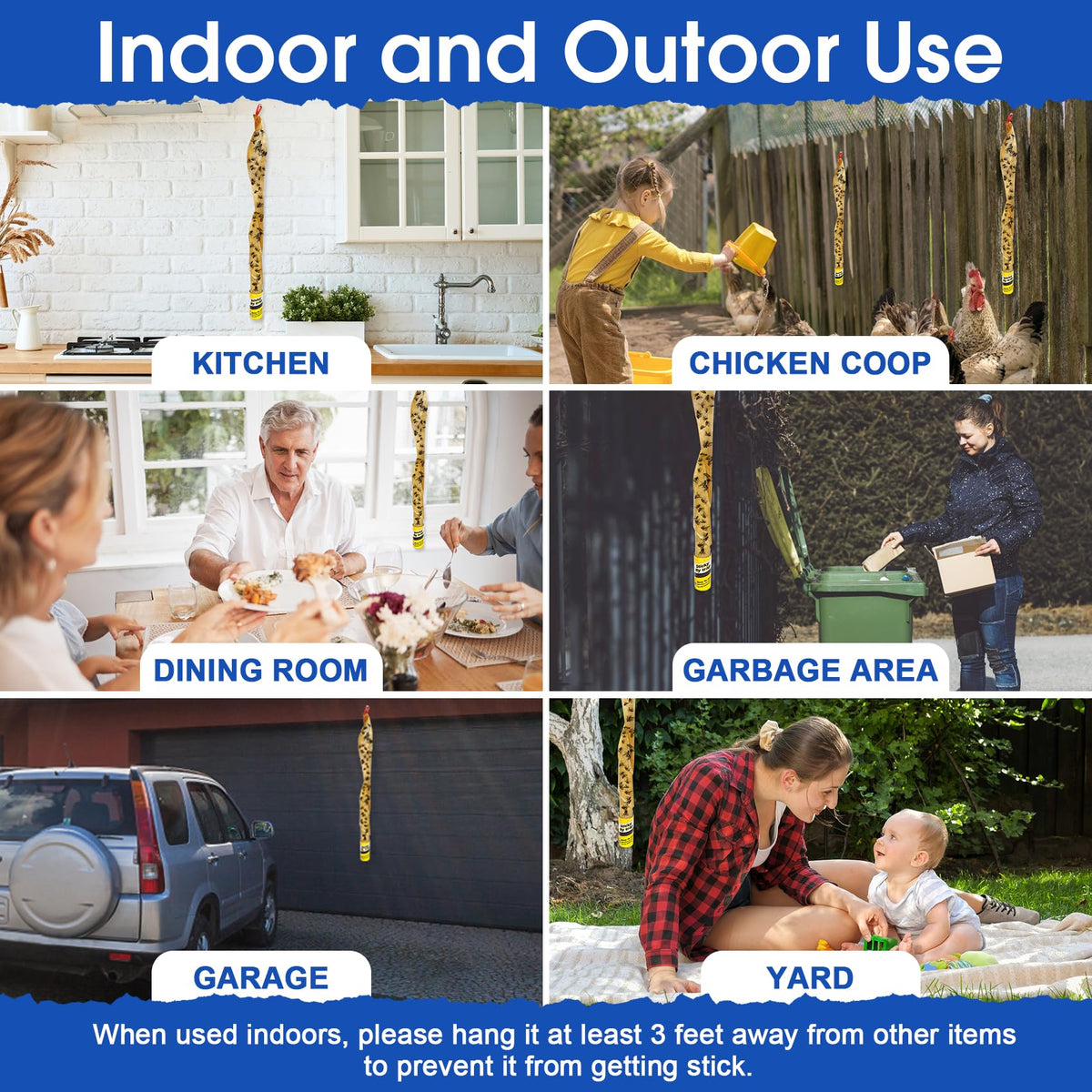 Dwcom Trap indoor-use for kitchens and pantries with waterproof design