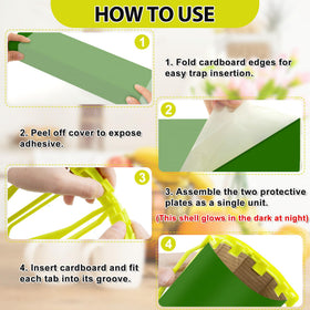 Dwcom Trap waterproof paper adhesive ensures durability in sun and rain