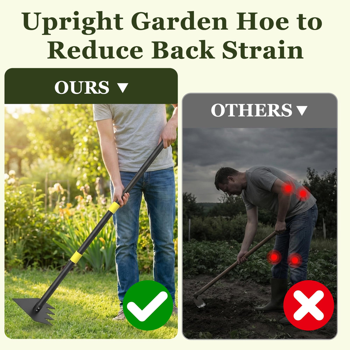 DwelSpire multi-functional tool ideal for weeding and soil loosening.