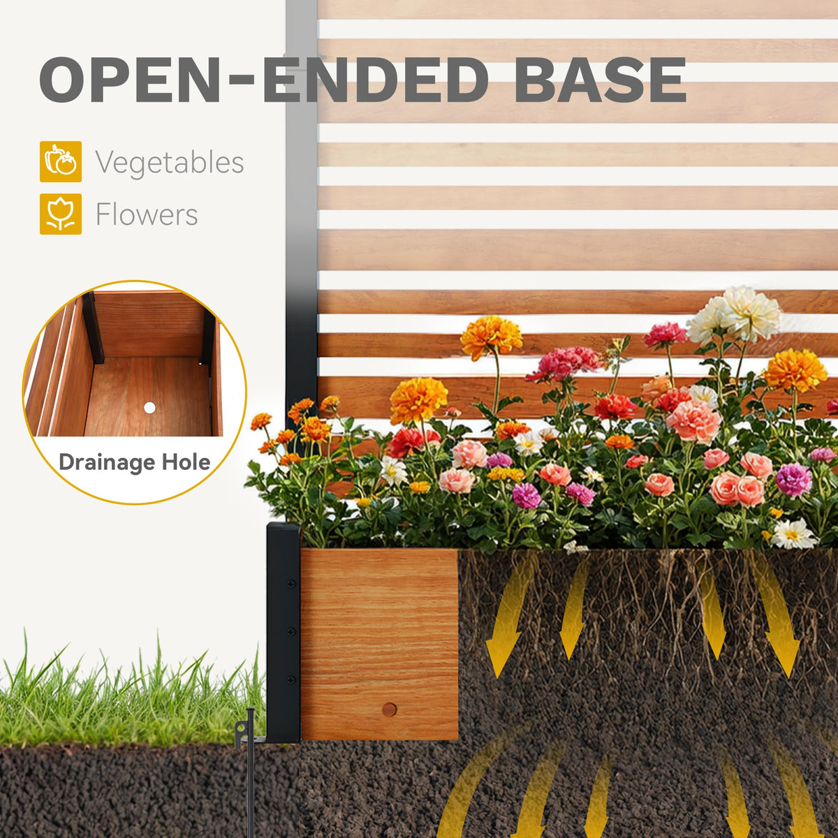 DWVO 6.7-inch ground stakes offer quick, stable setup for lasting privacy.