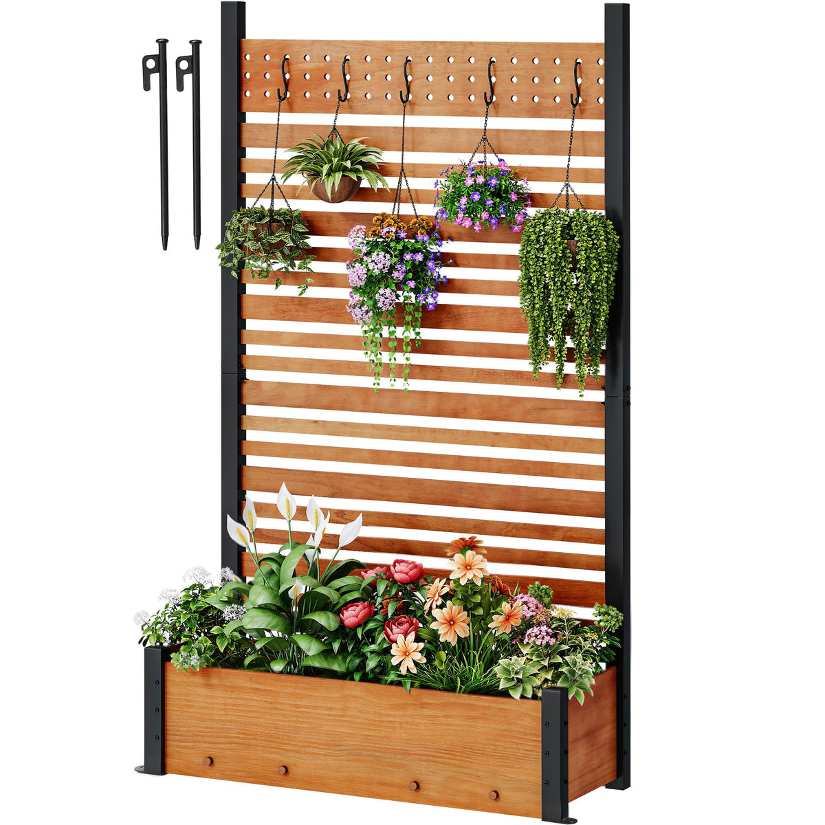 DWVO versatile outdoor privacy screen fits patios, yards, and garden zones.