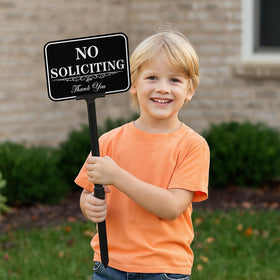 DXSIGN foldable fiberglass stake enables tool-free setup and adjustable height.