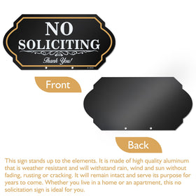 DXSIGN Weather-resistant aluminum surface maintains legible messaging in sun and rain.
