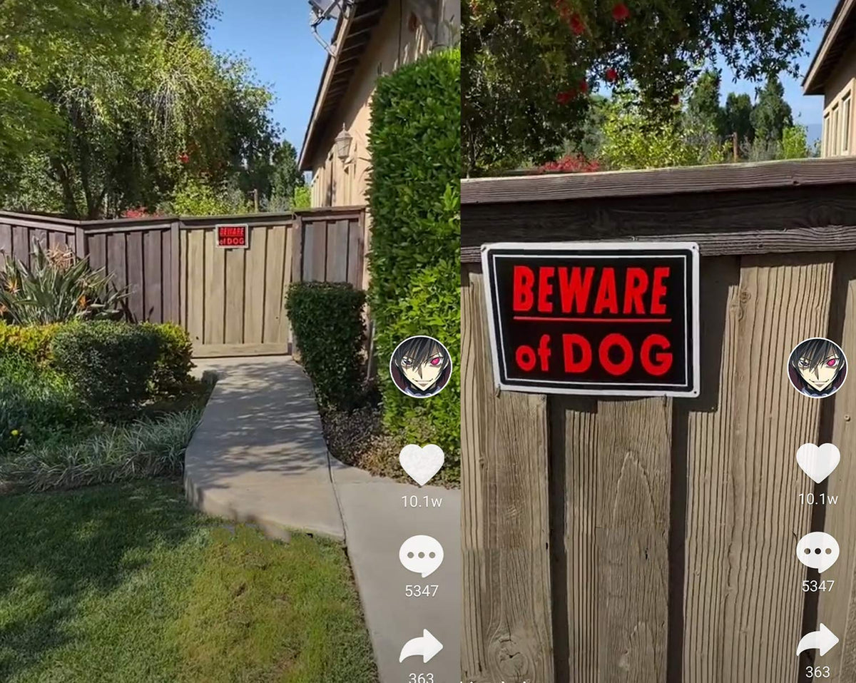 Dxyizus signs Four pre-drilled holes enable easy mounting