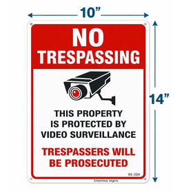 Dxyizus Signs aluminum UV ink durable sign resists weather.