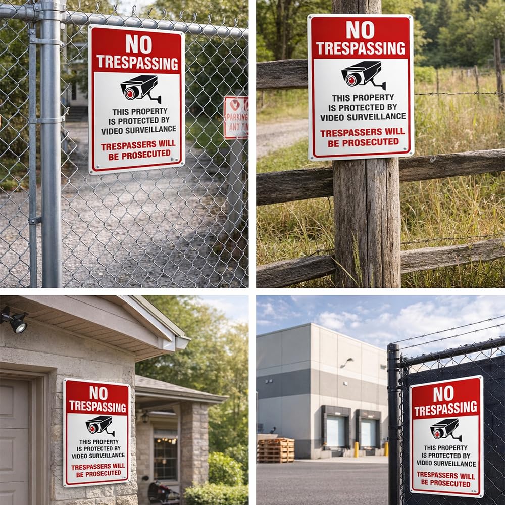 Dxyizus Signs red and white high-visibility design.