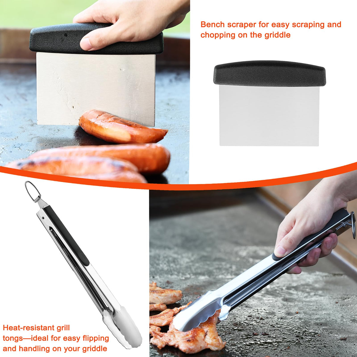 DY DECENT FAMILY burger press for uniform patties and even cooking