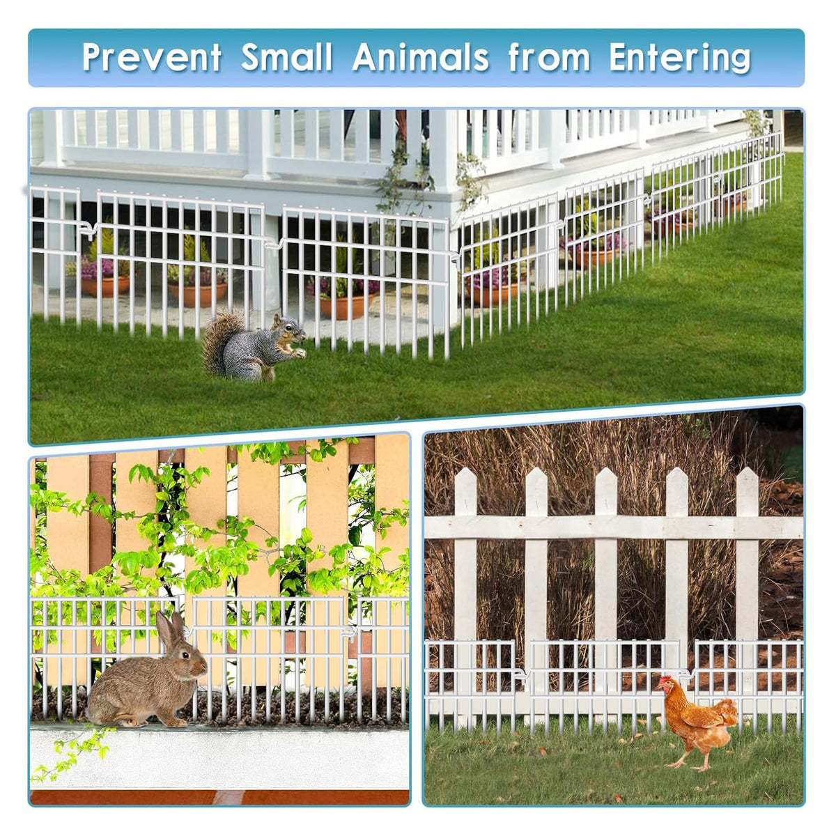 Dyemair 1-44in gap detail illustrating small animal exclusion.
