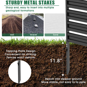 Dyemair reinforced rib design keeps panels rigid against wind and impact.