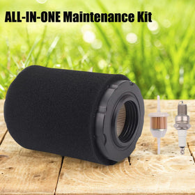 Dylawnio air filter fitment indicator demonstrates compatibility with YTH and JD tractors.