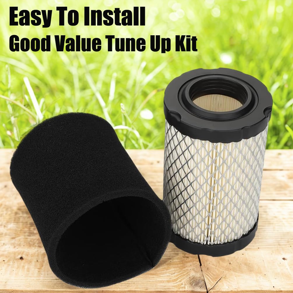Dylawnio oil filter included for reliable engine filtration.