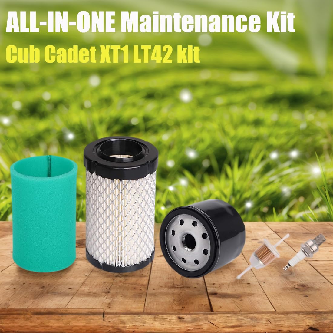 Dylawnio XT1 LT42 oil filter for Kohler engines supports routine maintenance and longer life.