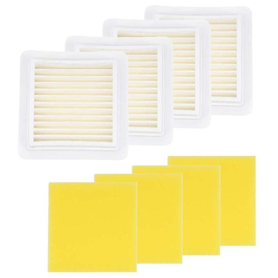 Dylawnio SRM-2620 air filter pack for Echo and Shindaiwa trimmers enhances filtration