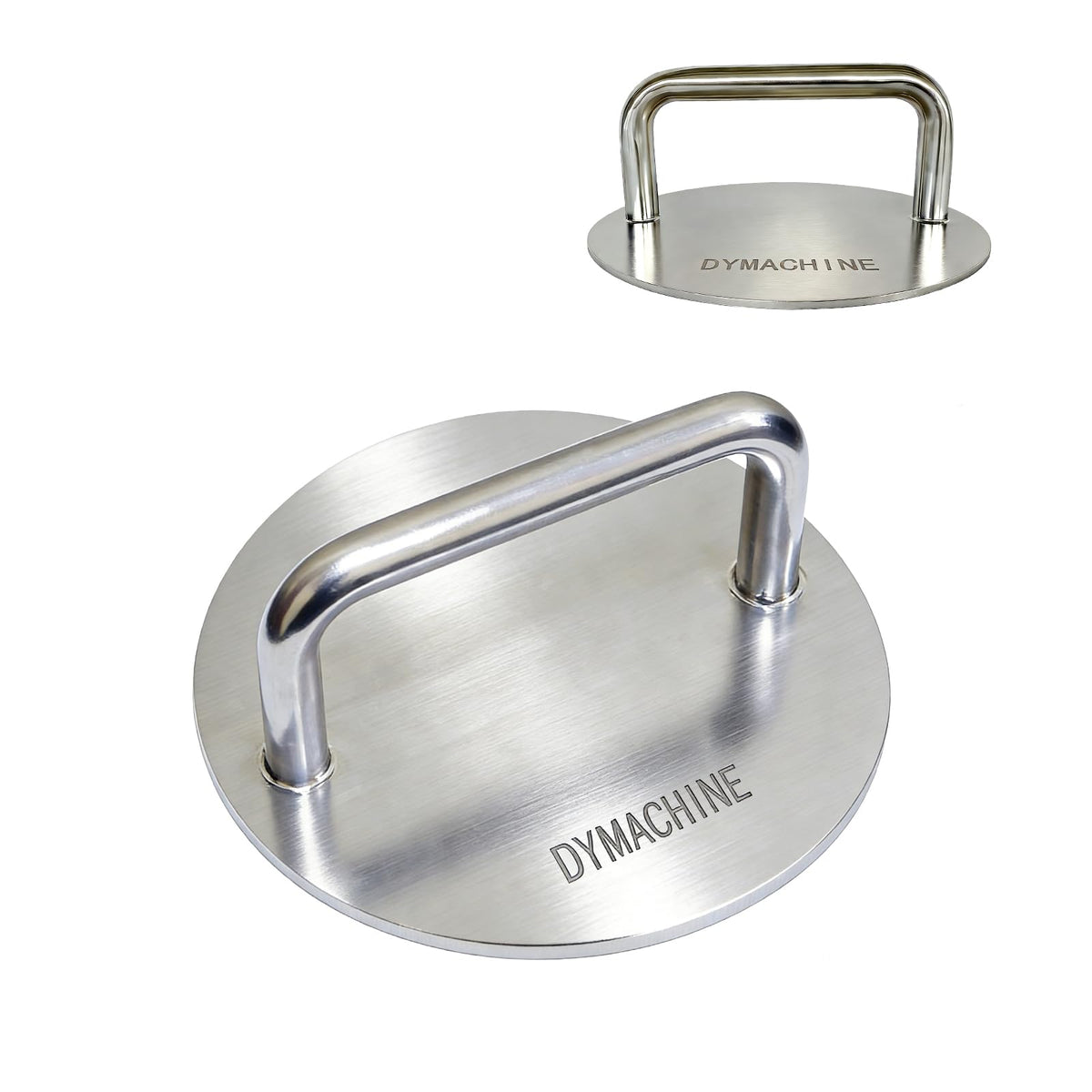 DYMACHINE easy-clean patty press simplifies cleanup after meals.