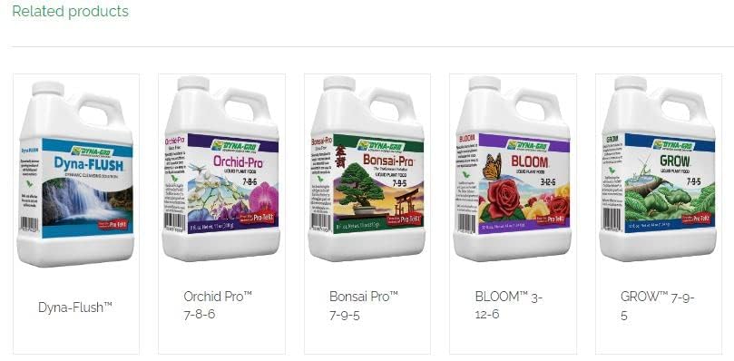 Dyna-Gro Foliage-Pro enhances greenhouse plant nutrition for reliable growth.
