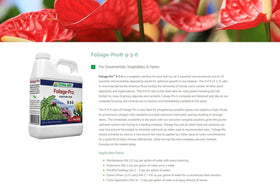Dyna-Gro Foliage-Pro excels in low-light for steady foliage development.